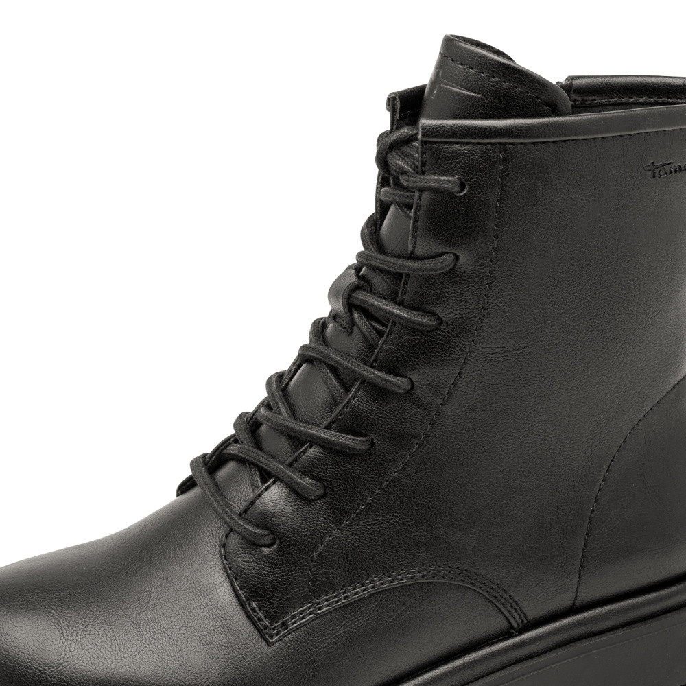 detail Dámská kotníková obuv TAMARIS 1-25221-47   BLACK MATT 020   H/W6