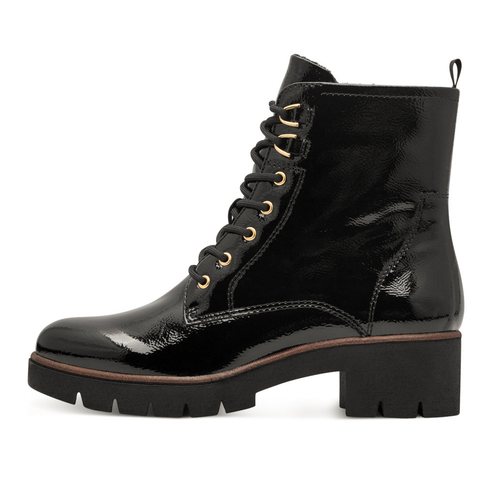 detail Dámská kotníková obuv TAMARIS 1-25297-41   BLACK PATENT 018   H/W6