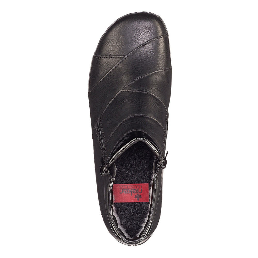 detail Dámská obuv RIEKER RIE-1035813-W1 černá