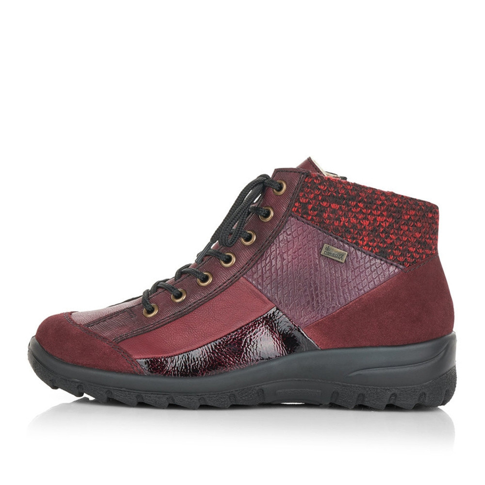 detail Dámská obuv RIEKER RIE-1035824-W1 vínová