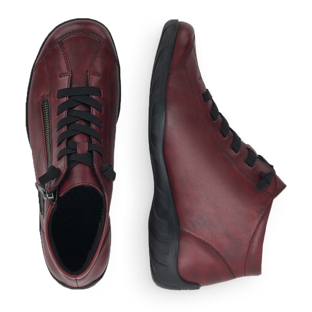 detail Dámská obuv REMONTE RIE-1035841-W2 vínová