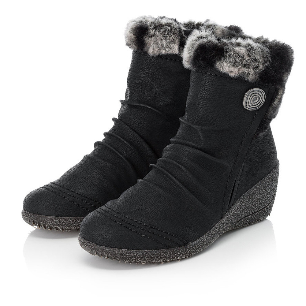 detail Dámská obuv RIEKER RIE-1035862-W1 černá