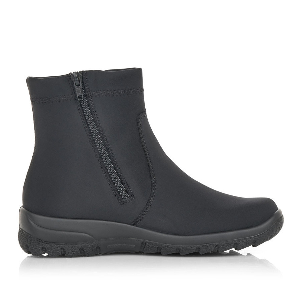 detail Dámská kotníková obuv RIEKER Z7161-00 černá W1