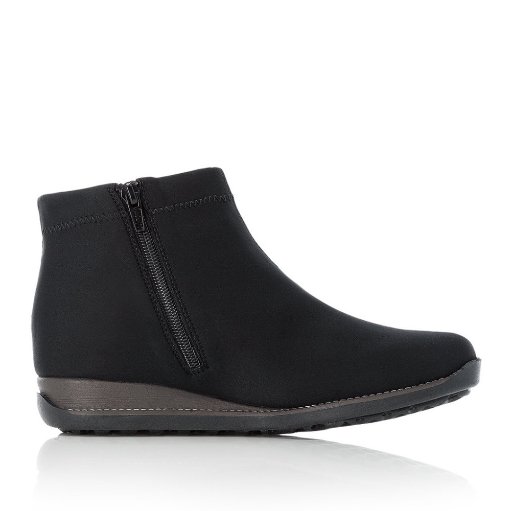 detail Dámská kotníková obuv RIEKER 98251-00 černá W5