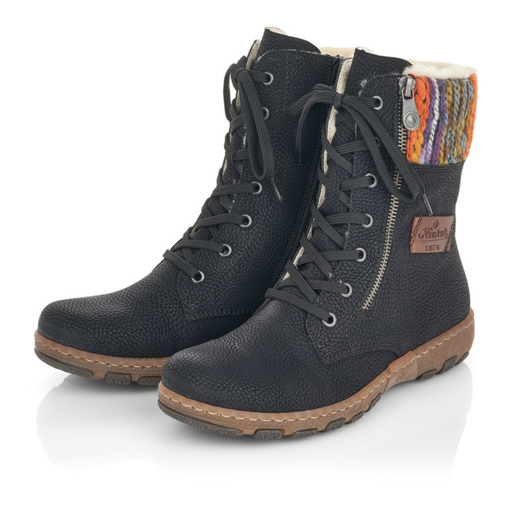 detail Dámská obuv RIEKER RIE-1036374-W1 černá