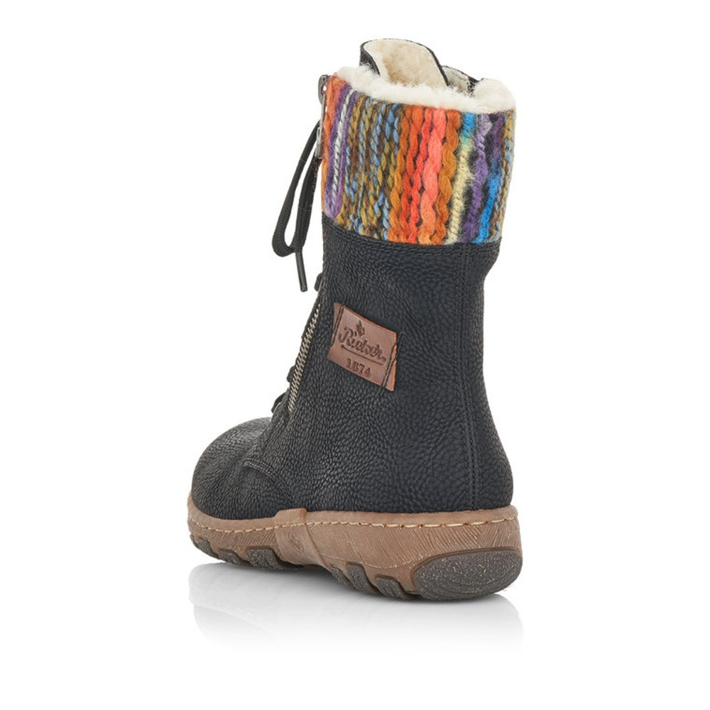 detail Dámská obuv RIEKER RIE-1036374-W1 černá