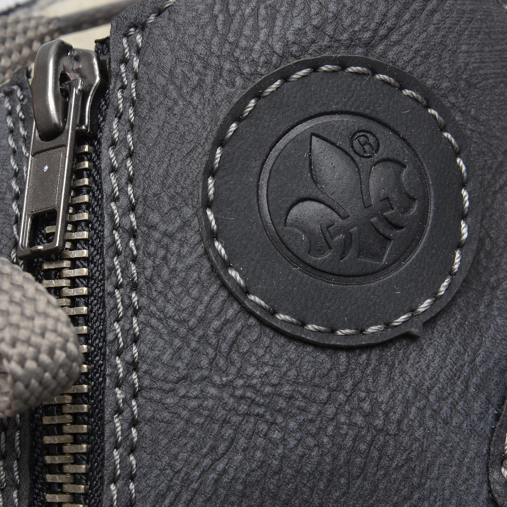 detail Pánská kotníková obuv RIEKER 30921-45 šedá W1