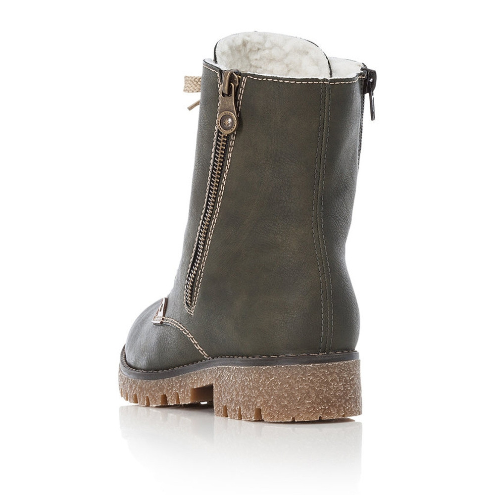 detail Dámská obuv RIEKER RIE-1036460-W1 zelená