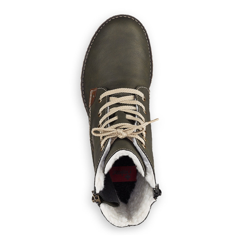 detail Dámská obuv RIEKER RIE-1036460-W1 zelená