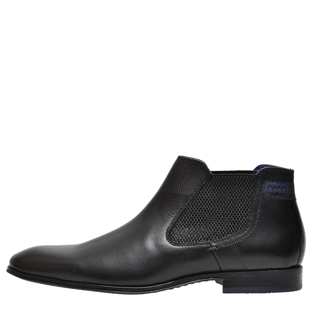 detail Pánská kotníková obuv BUGATTI 10120-1000 černá W0