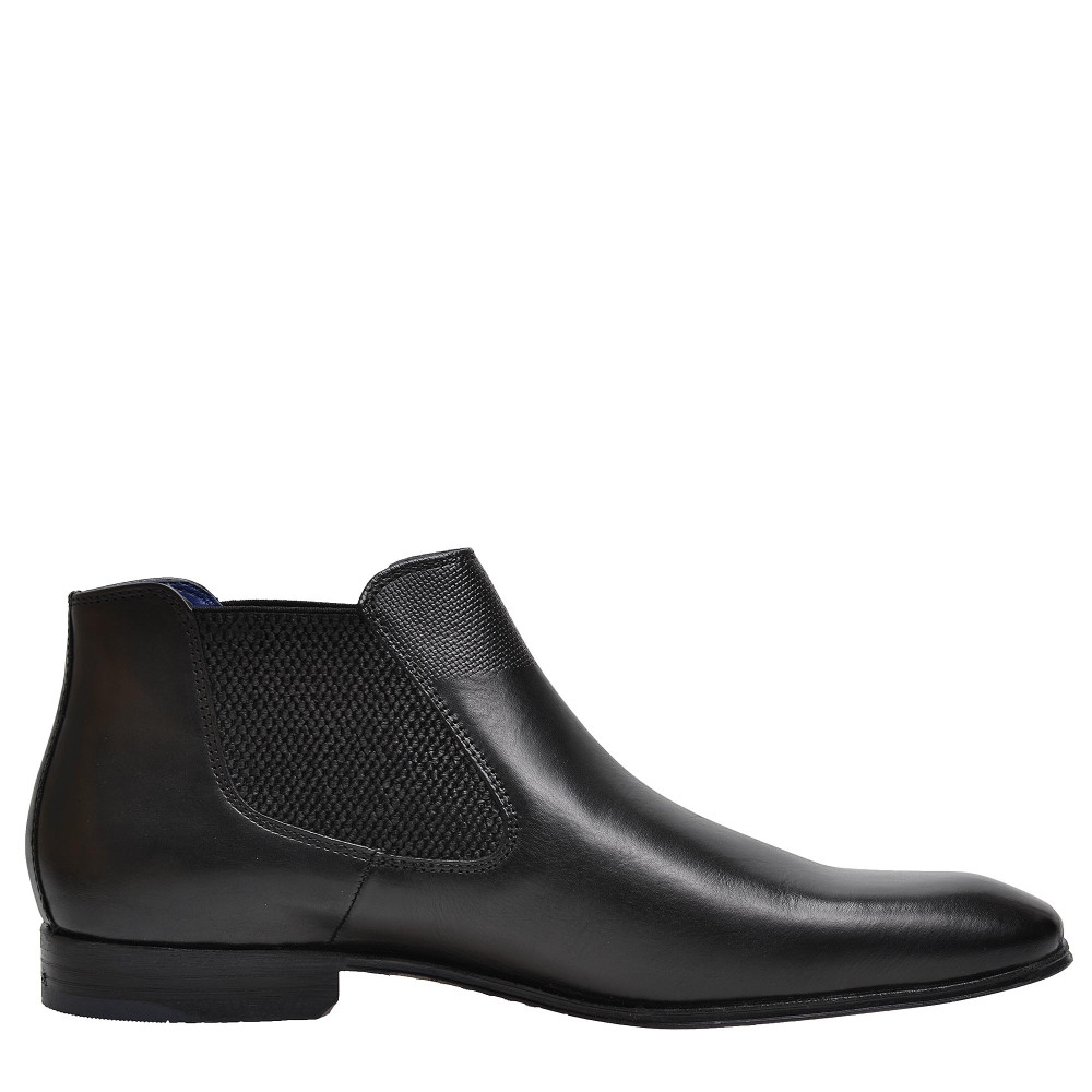 detail Pánská kotníková obuv BUGATTI 10120-1000 černá W0