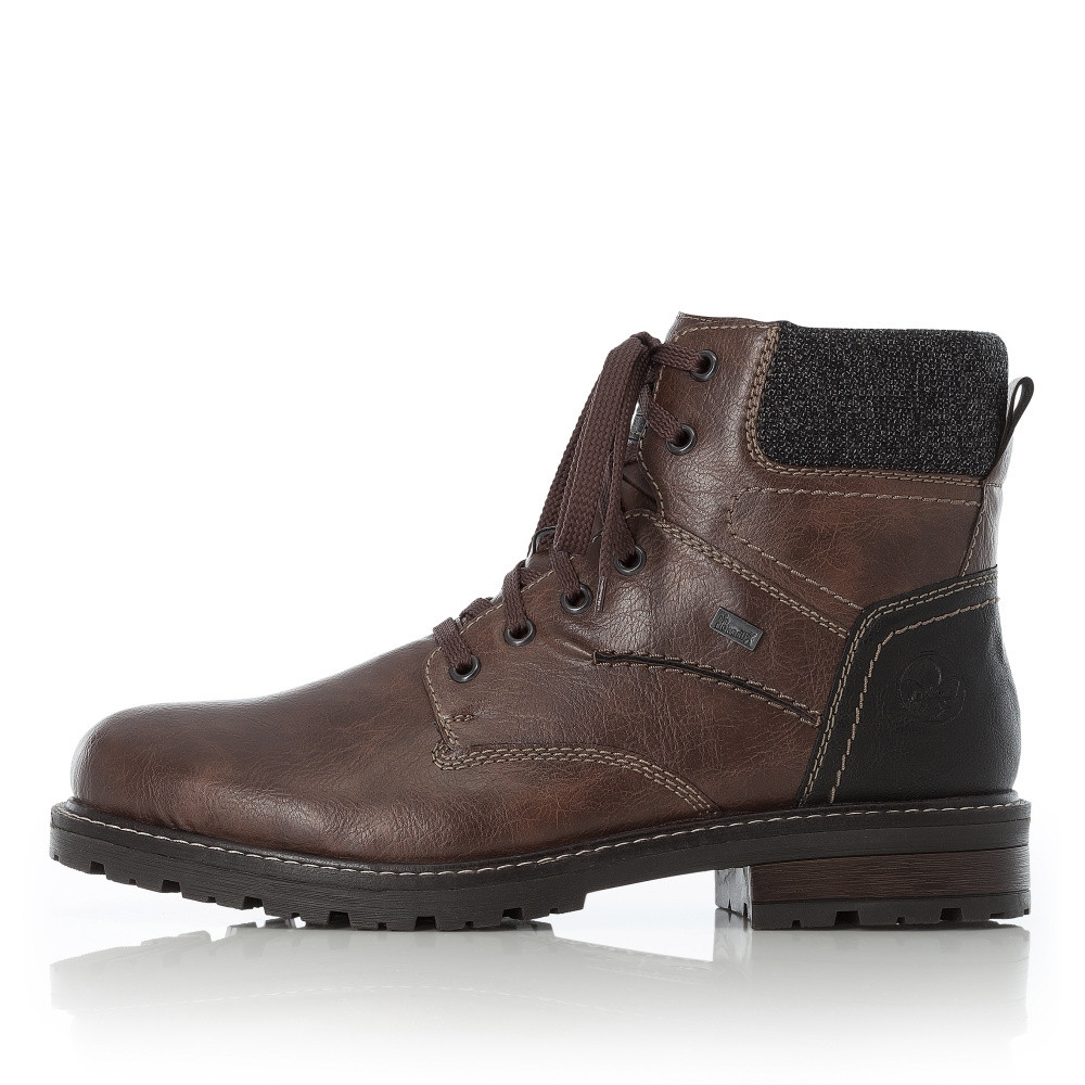 detail Pánská kotníková obuv RIEKER 32031-25 hnědá W5