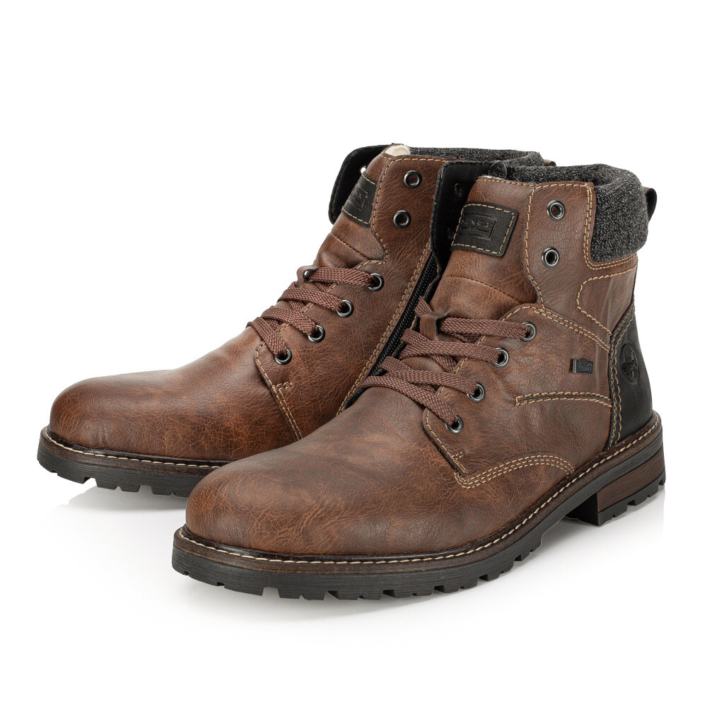 detail Pánská kotníková obuv RIEKER 32031-25 hnědá W5