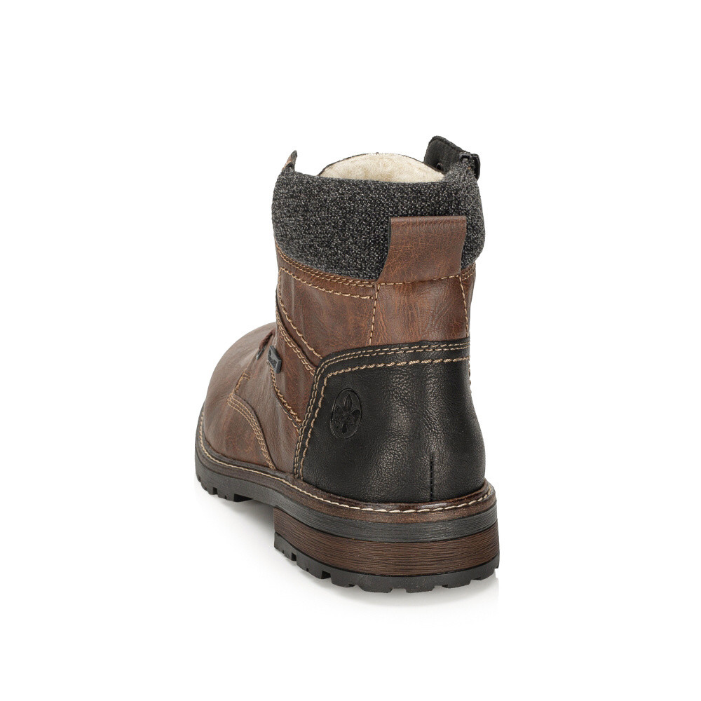 detail Pánská kotníková obuv RIEKER 32031-25 hnědá W5