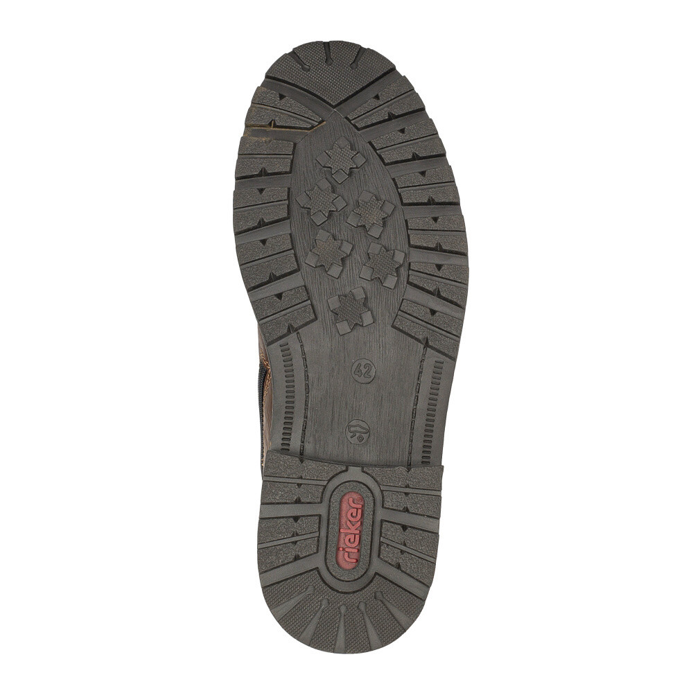 detail Pánská kotníková obuv RIEKER 32031-25 hnědá W5