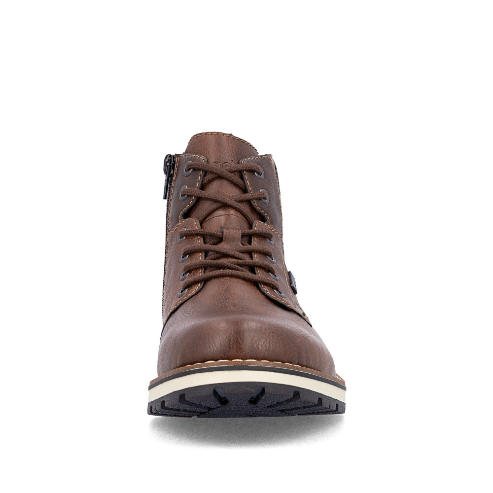 detail Pánská kotníková obuv RIEKER 38434-26 hnědá W5