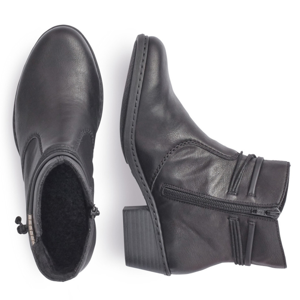 detail Dámská obuv RIEKER RIE-1036724-W0 černá