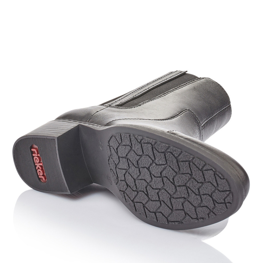 detail Dámská kotníková obuv RIEKER 77659-00 černá W0