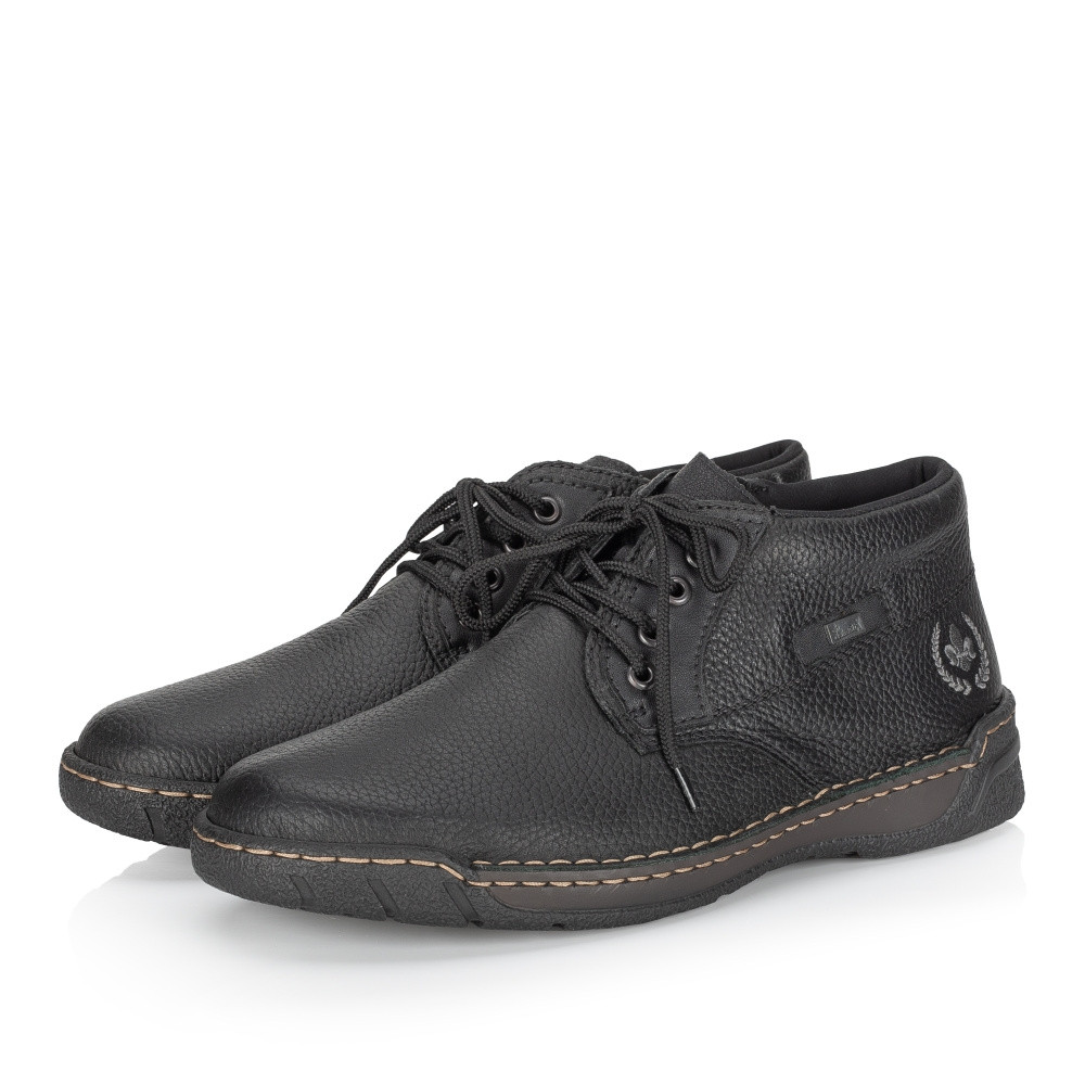 detail Pánská kotníková obuv RIEKER B0333-00 černá W5