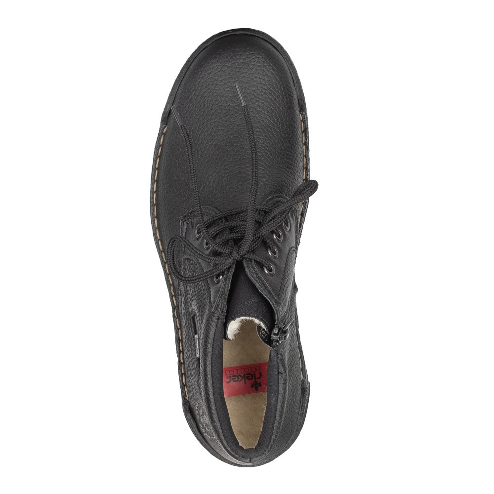 detail Pánská kotníková obuv RIEKER B0333-00 černá W5