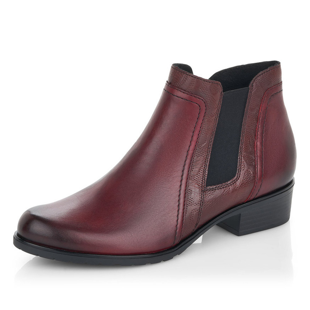 detail Dámská obuv REMONTE RIE-1036802-W0 vínová