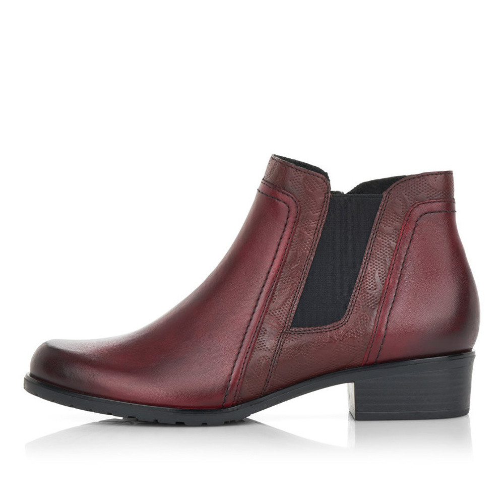 detail Dámská obuv REMONTE RIE-1036802-W0 vínová