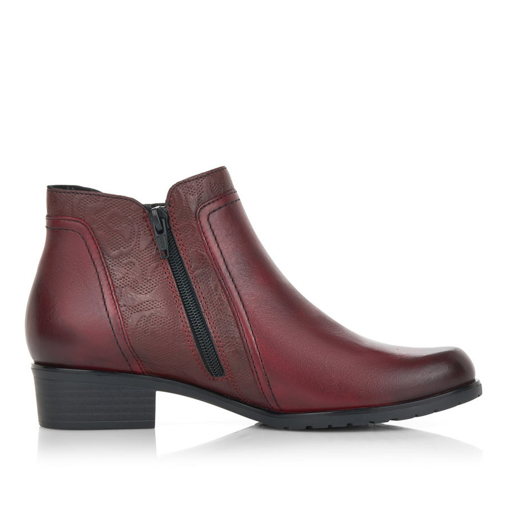 detail Dámská obuv REMONTE RIE-1036802-W0 vínová