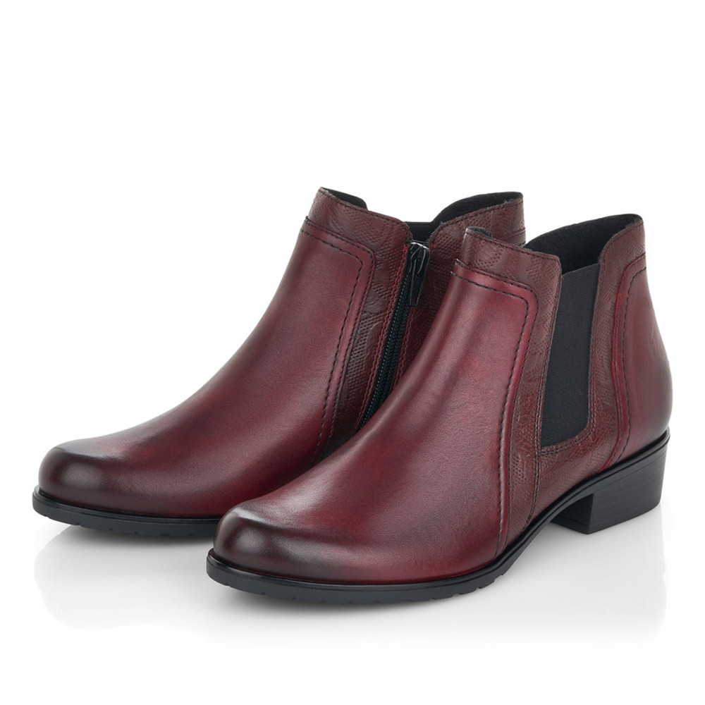 detail Dámská obuv REMONTE RIE-1036802-W0 vínová