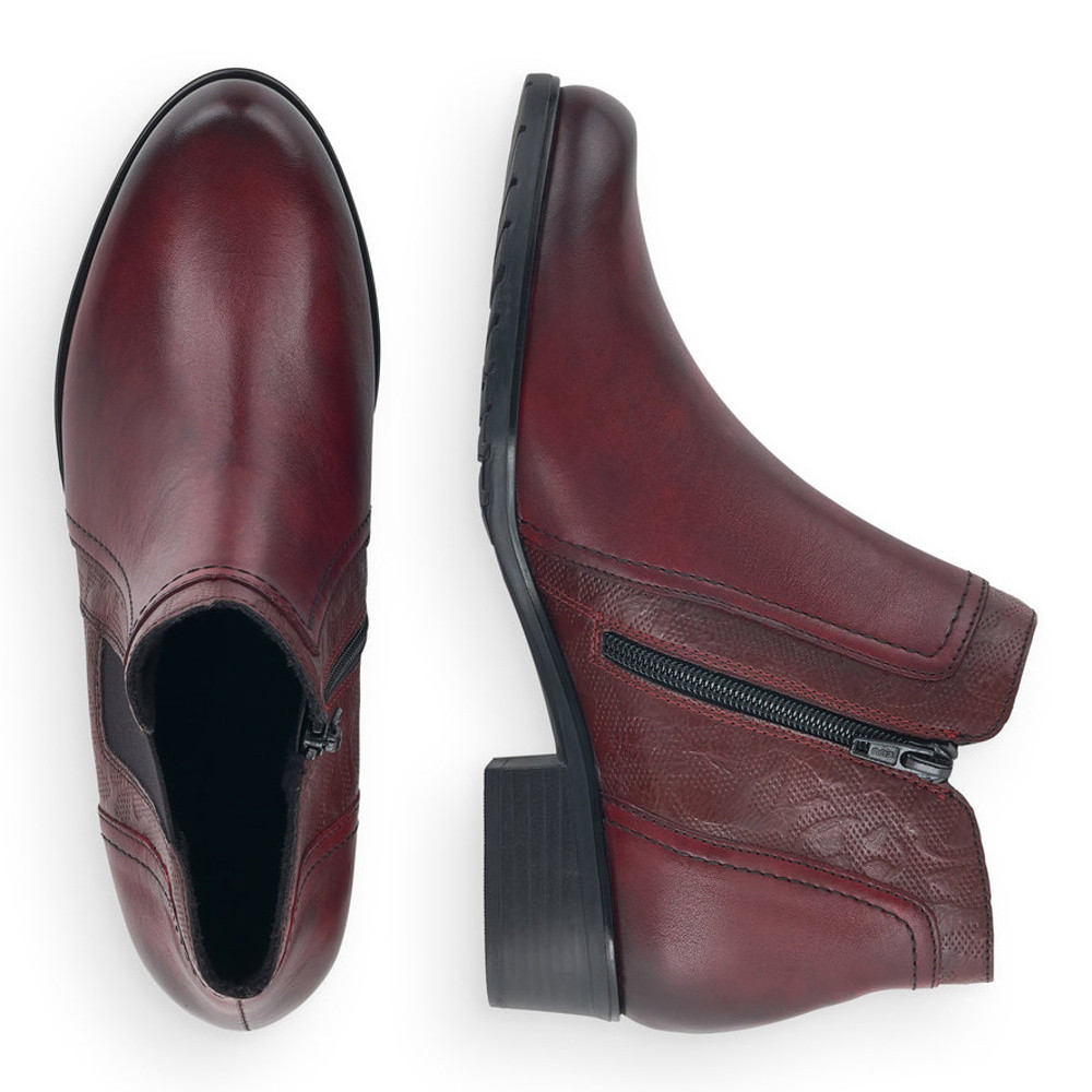 detail Dámská obuv REMONTE RIE-1036802-W0 vínová