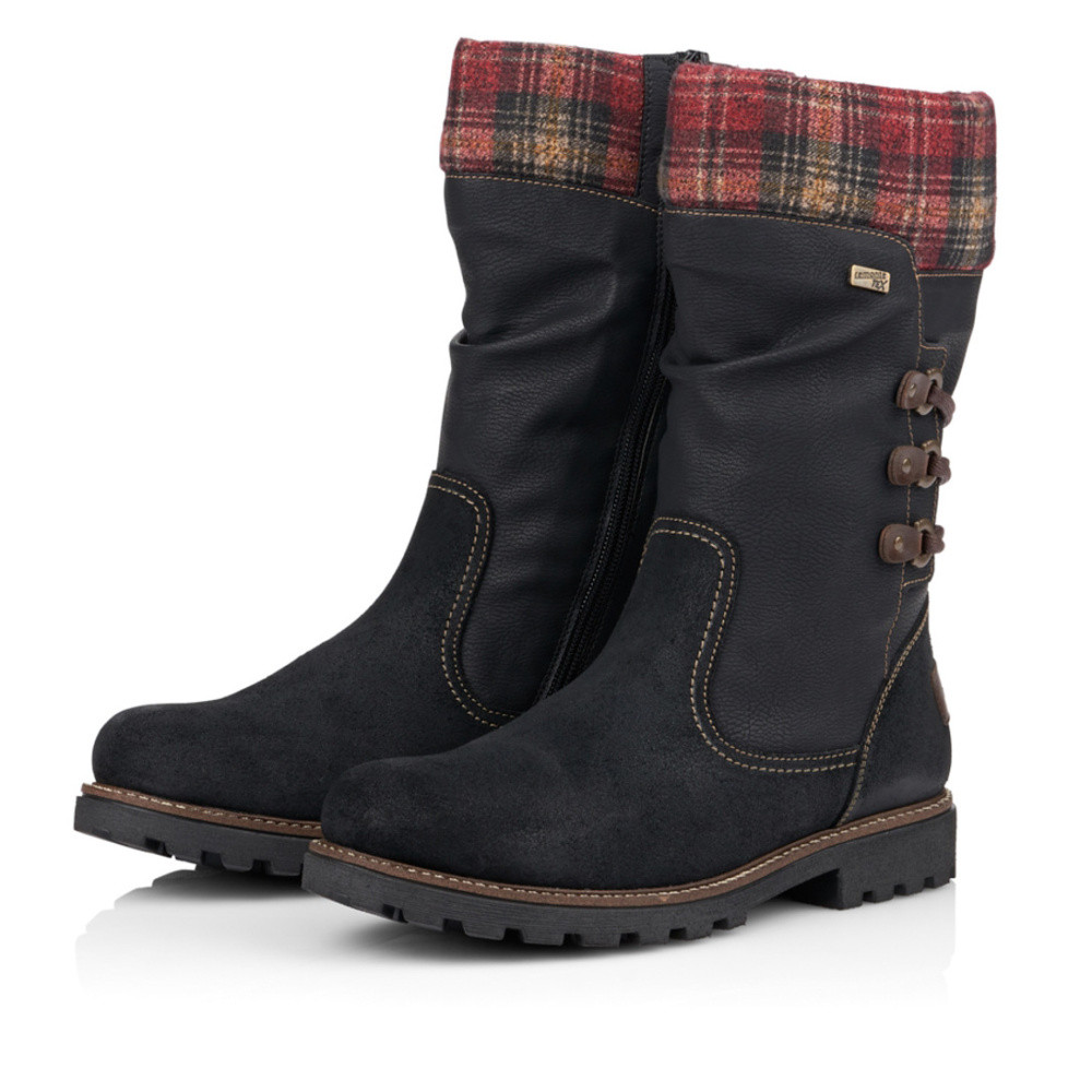 detail Dámské kozačky REMONTE RIE-1036811-W0 černá