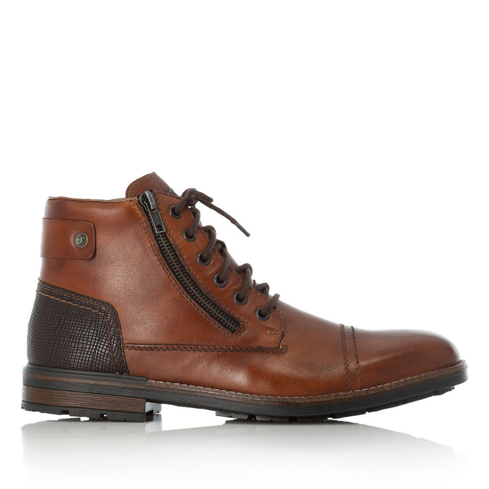 detail Pánská kotníková obuv RIEKER F1340-23 hnědá W0