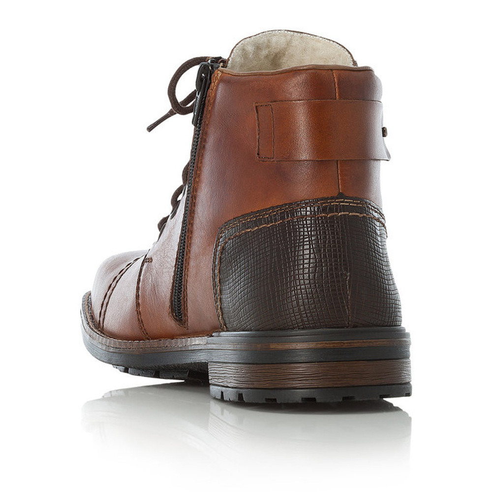 detail Pánská kotníková obuv RIEKER F1340-23 hnědá W0