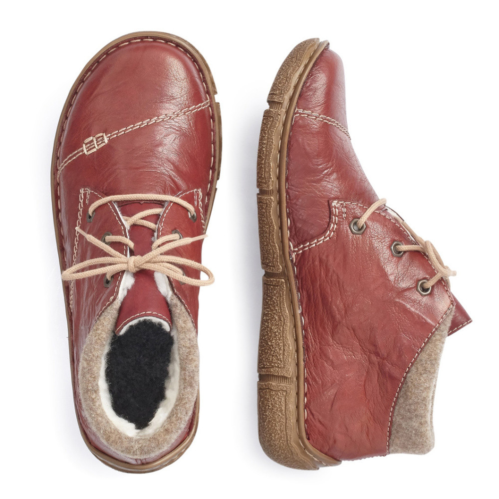 detail Dámská obuv RIEKER RIE-1036841-W0 červená