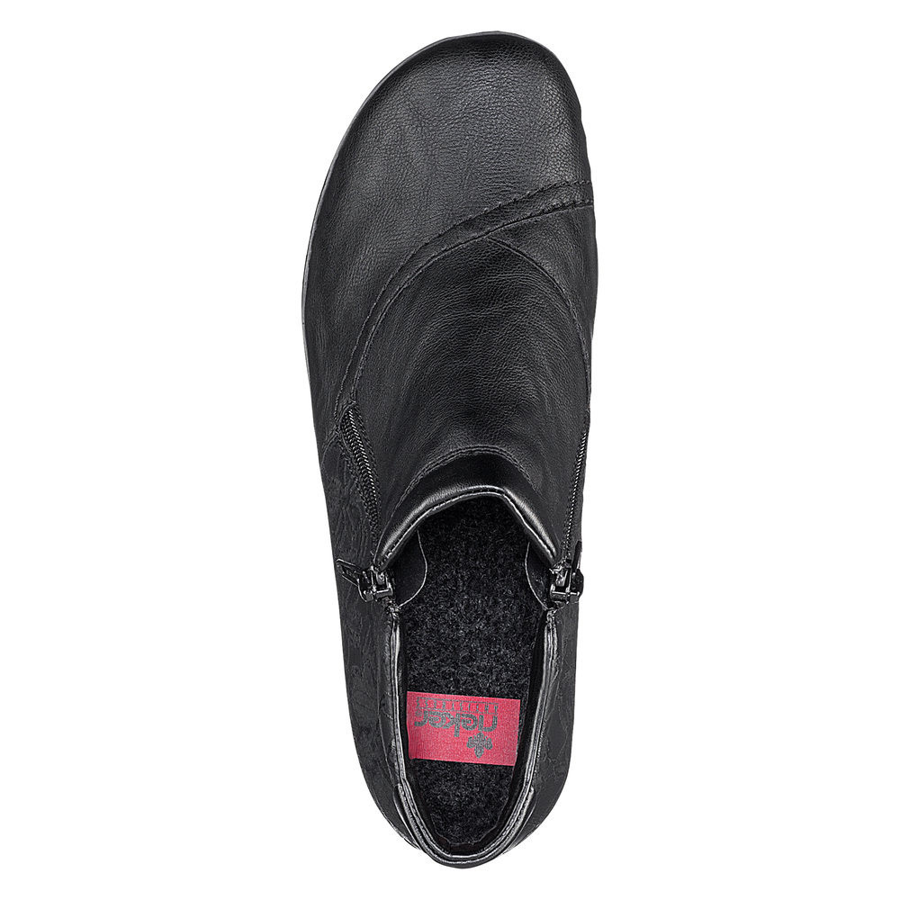 detail Dámská obuv RIEKER RIE-1036849-W2 černá