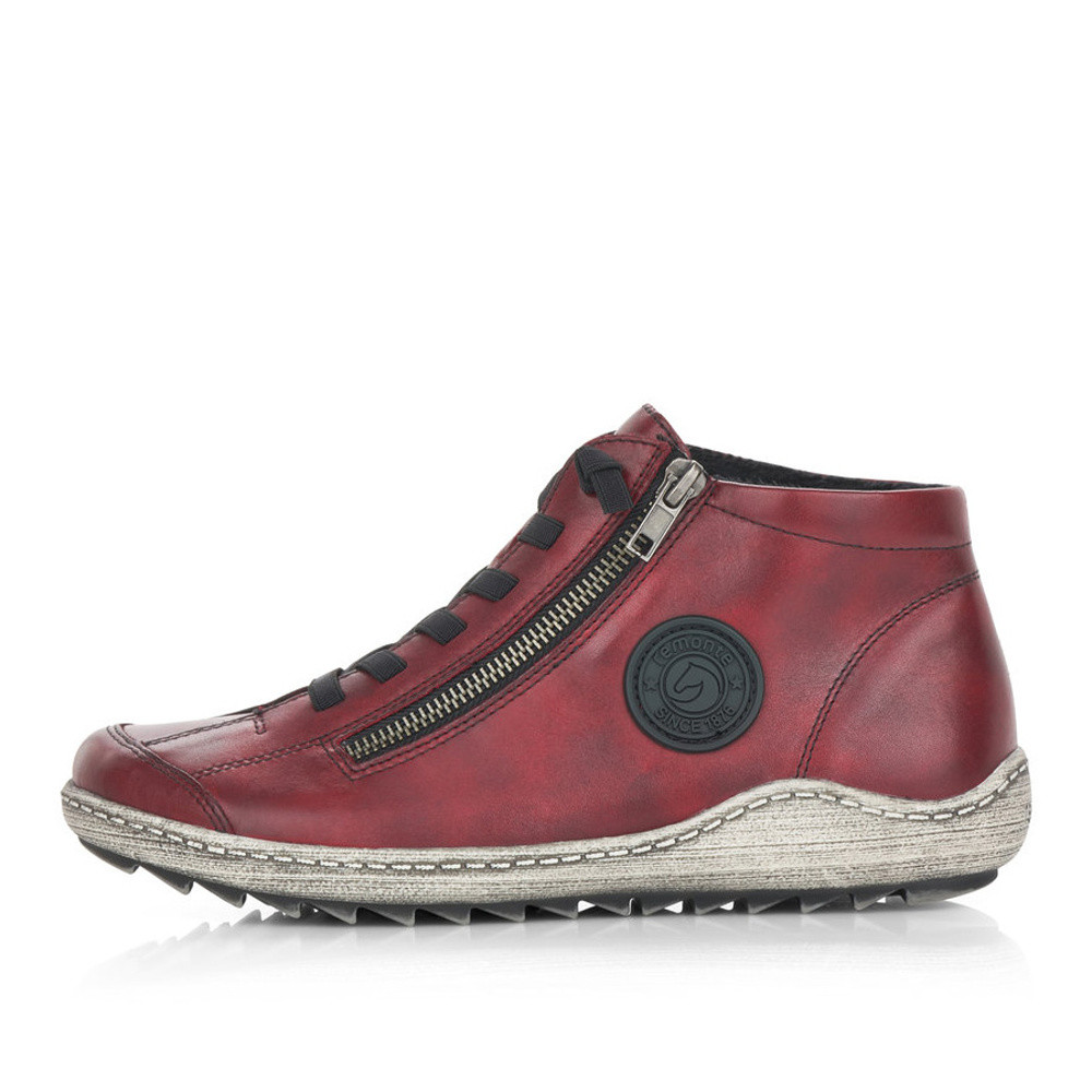 detail Dámská kotníková obuv REMONTE R1498-35 červená W1