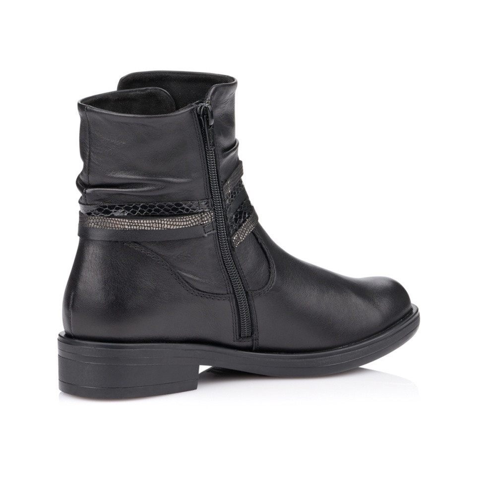 detail Dámska členková obuv REMONTE R4980-01 čierna W0