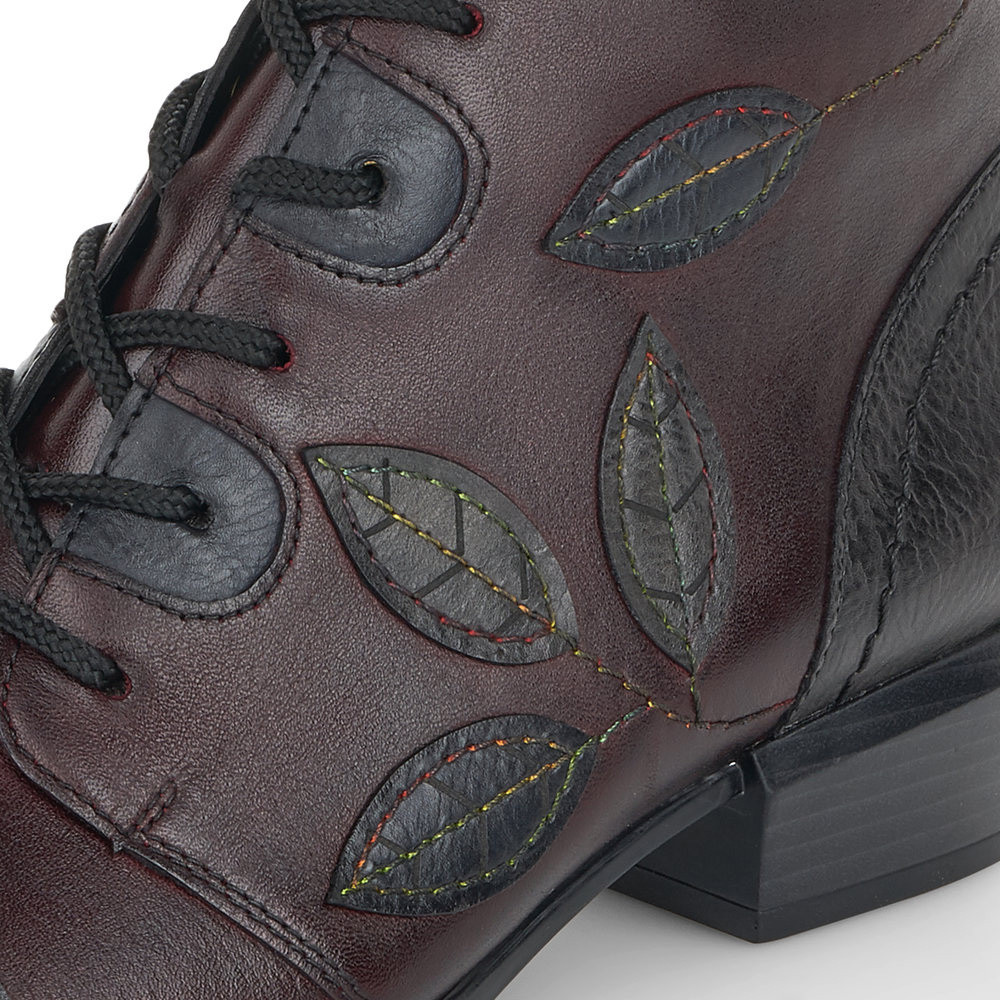 detail Dámská obuv REMONTE RIE-1036989-W0 vínová