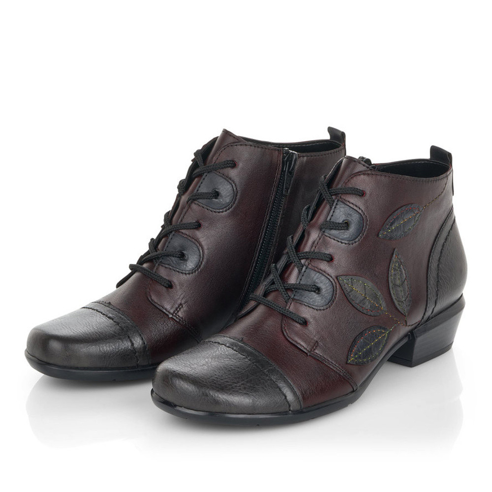 detail Dámská obuv REMONTE RIE-1036989-W0 vínová