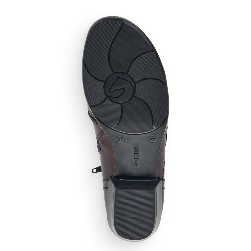 detail Dámská obuv REMONTE RIE-1036989-W0 vínová