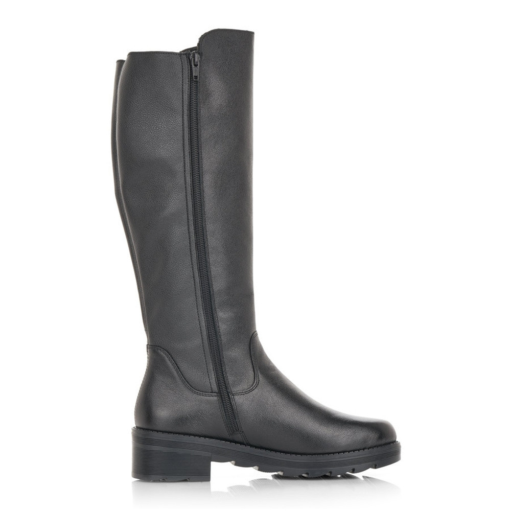 detail Dámské kozačky RIEKER RIE-1036996-W1 černá