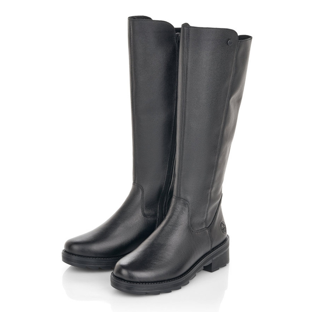 detail Dámské kozačky RIEKER RIE-1036996-W1 černá