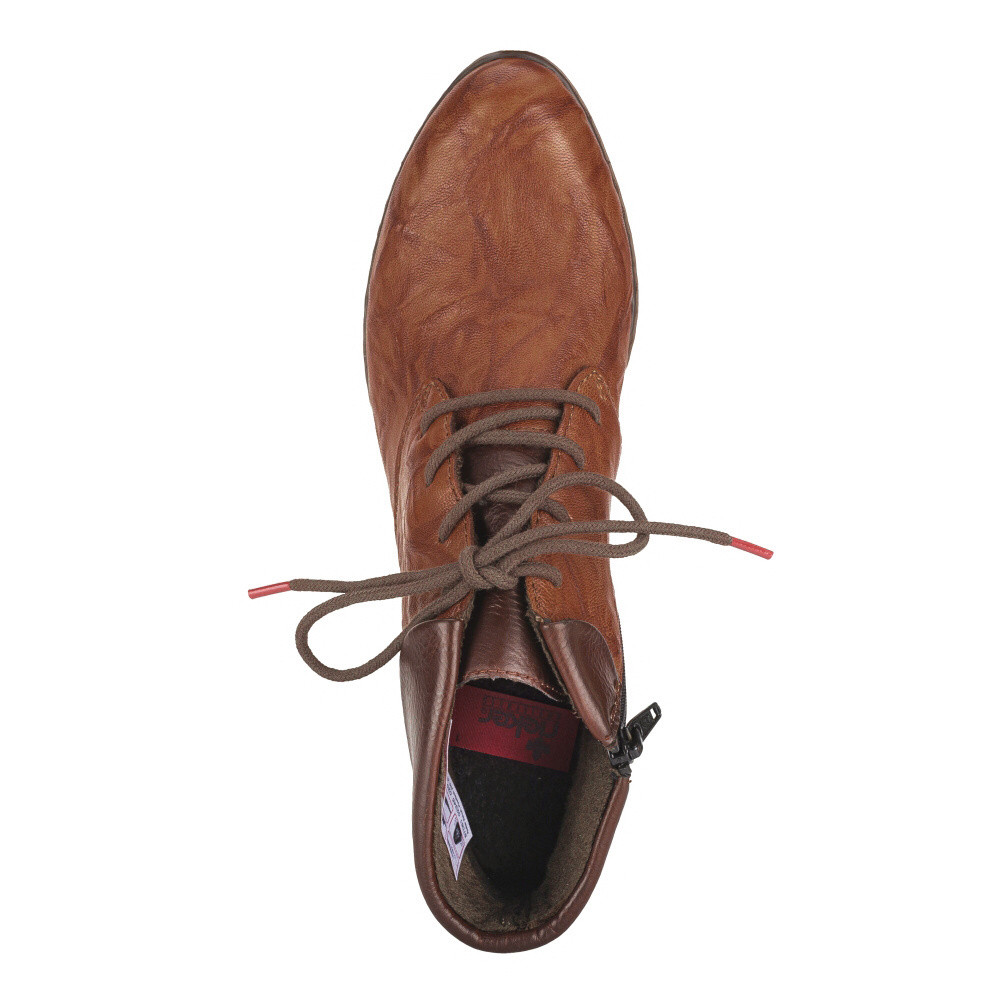 detail Dámská kotníková obuv RIEKER Y2131-22 hnědá W5