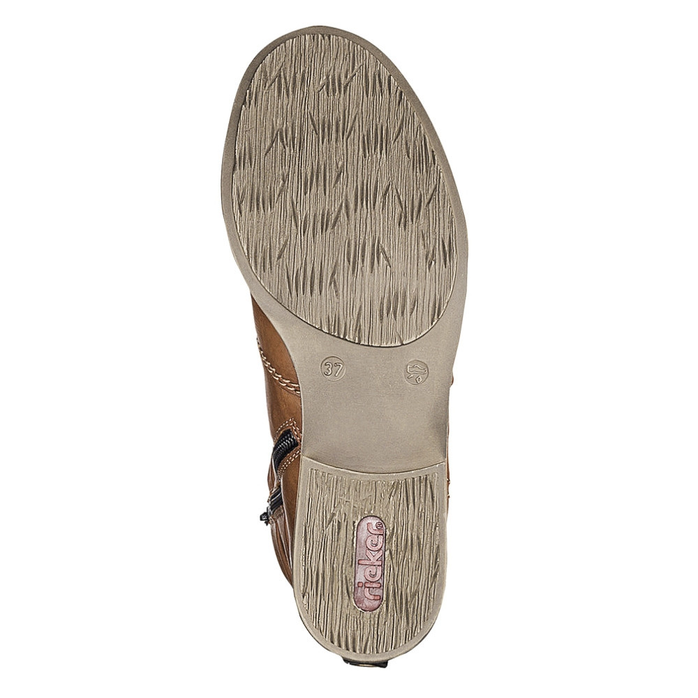 detail Dámská kotníková obuv RIEKER Z4180-22 hnědá W4