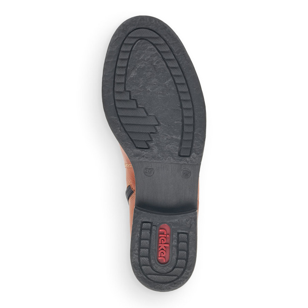 detail Dámská kotníková obuv RIEKER Z4994-24 hnědá W3