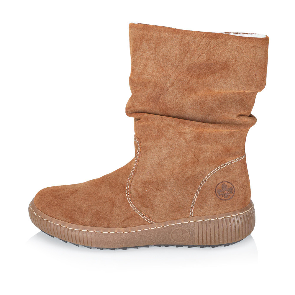 detail Dámská kotníková obuv RIEKER Z6651-24 hnědá W4