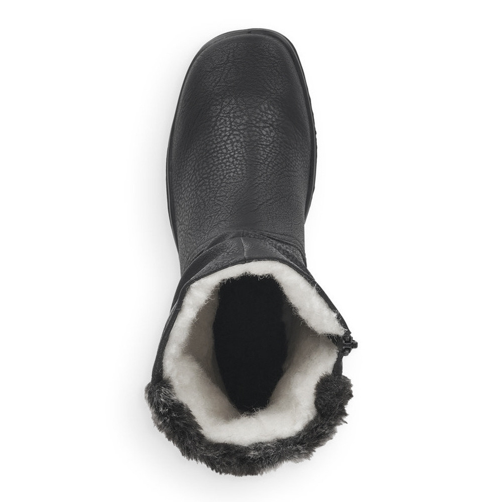 detail Dámská kotníková obuv RIEKER Z7088-00 černá W4