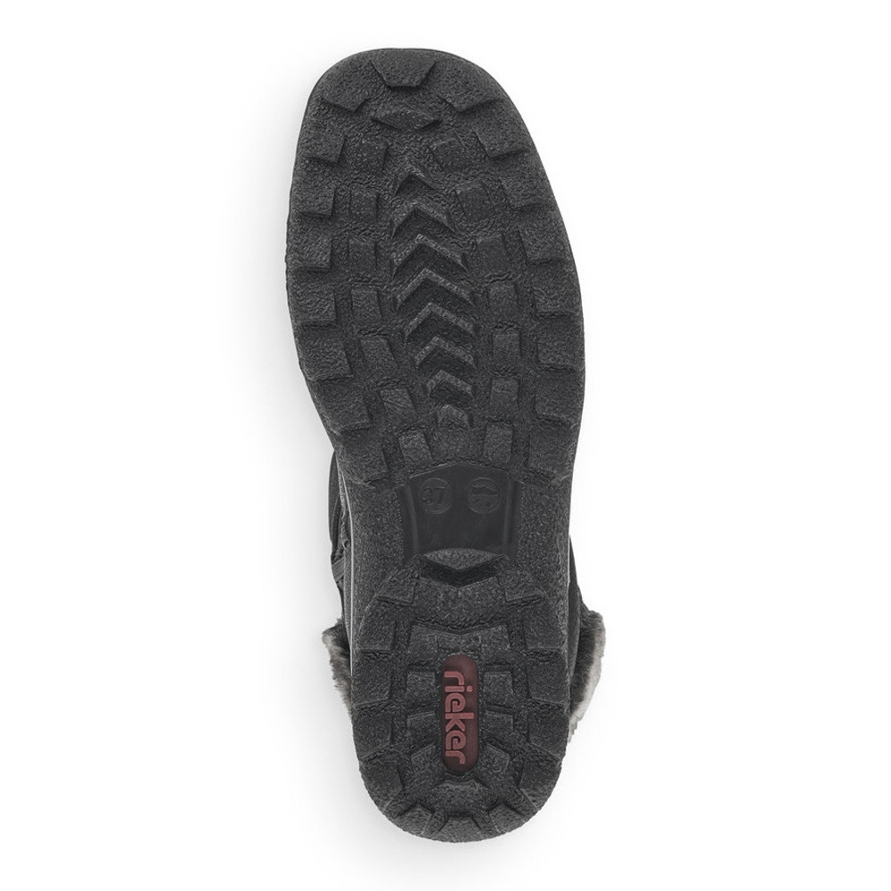 detail Dámská kotníková obuv RIEKER Z7088-00 černá W4