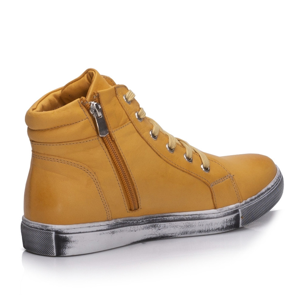 detail Dámská kotníková obuv IBERIUS 034-8789-116 žlutá W0