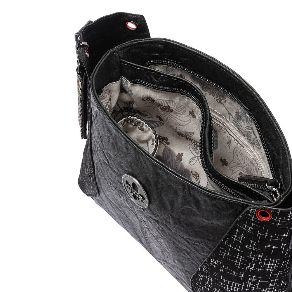 detail Dámská kabelka RIEKER RIE-20100001-W0 černá