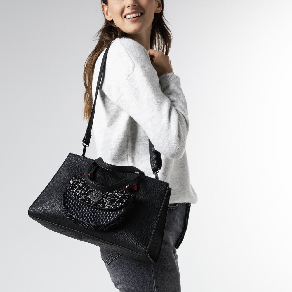 detail Dámská kabelka RIEKER RIE-20100037-W0 černá